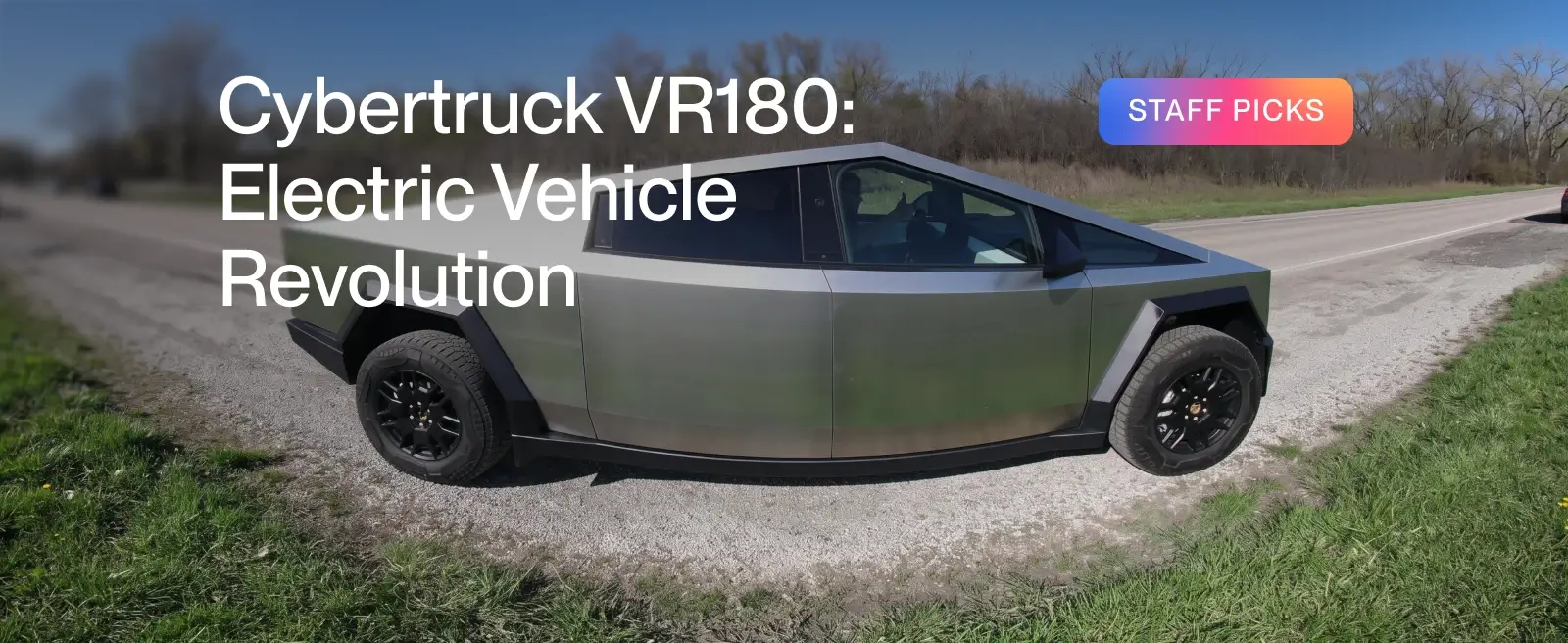 Cybertruck VR180: Electric Vehicle Revolution